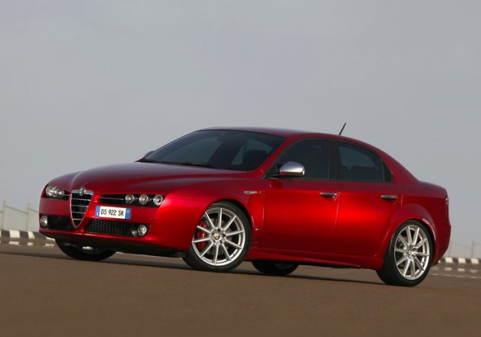 The pretty Alfa Romeo 159 that resulted in a flop for Fiat, just 10.000 units were sold wordwide in 2011