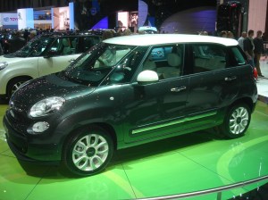 Fiat 500L, available in fall 2012