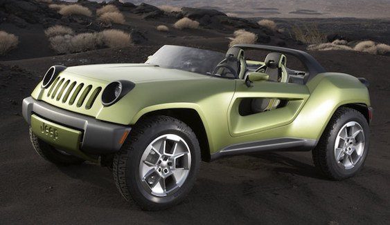 Jeep Renegade Concept. Rendering by hyundaigenesisblog.com