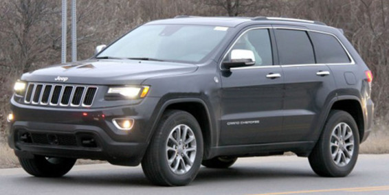 Spy shots of 2013 Jeep Grand Cherokee