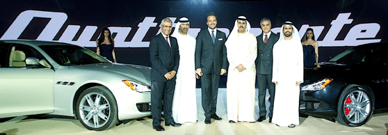 2013 Maserati Quattroporte Presentation in UAE. Photo by: Emirates 247