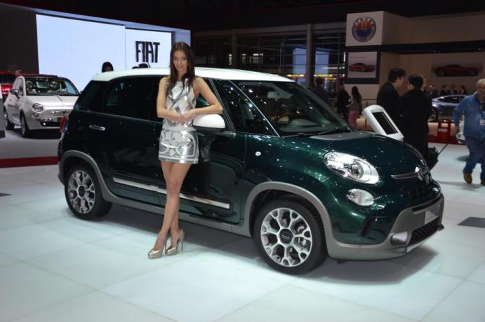 The Trekking version for the Fiat 500L