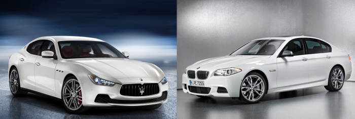 Maserati Ghibli vs BMW 5-Series
