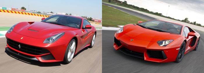 Ferrari vs Lamborghini 3