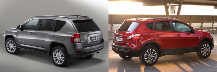 Compass vs Rogue Qashqai 5