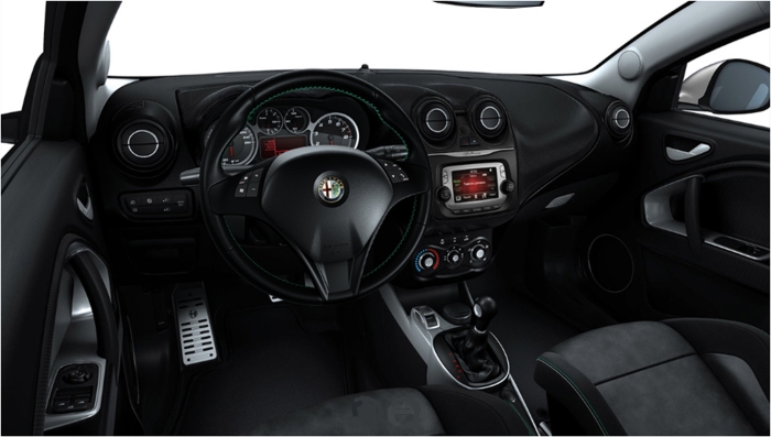 The tiny update includes a new infotainment system and new colours and materials. Image took from Car Configurator from www.alfaromeo.it