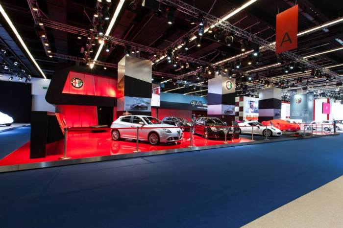 The MiTo, new Giulietta and 4C together.