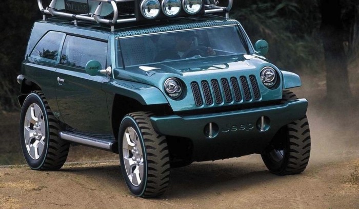 The Jeep Willys concept. Will Jeep use one of these concepts as the inspiration for its first B-SUV?
