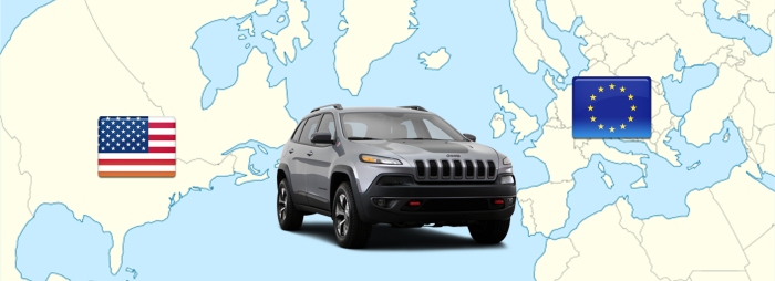 Jeep Cherokee USA and Europe