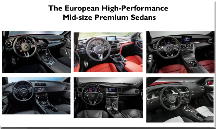 Giulia agains rivals 4