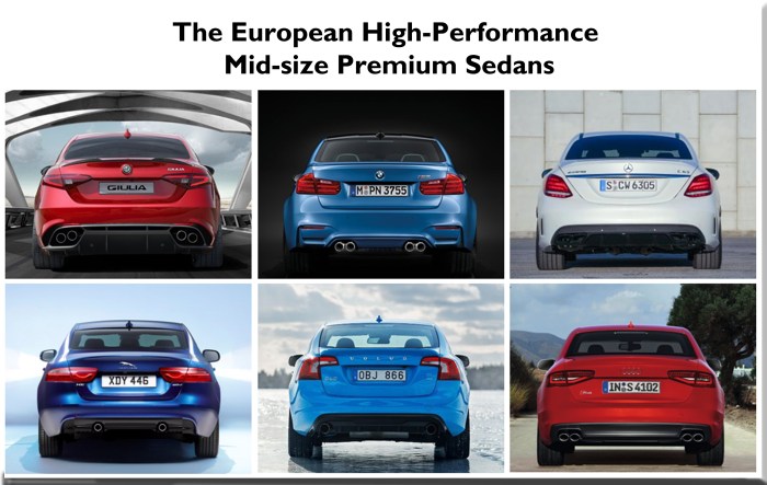 Giulia against rivals 2